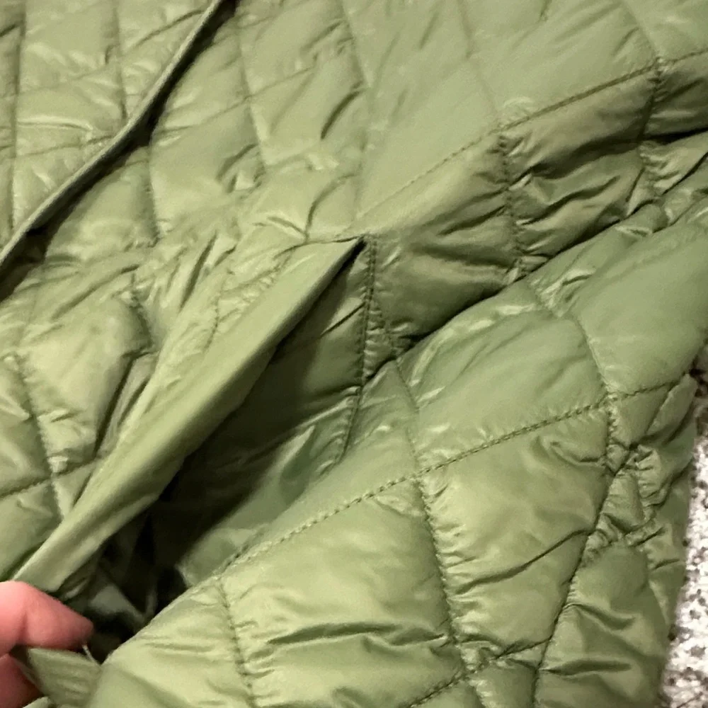 Green Quilted Jacket XL - Picture 6 of 7